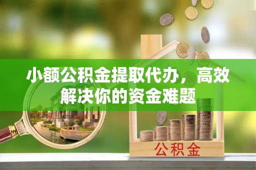 安远小额公积金提取代办，高效解决你的资金难题