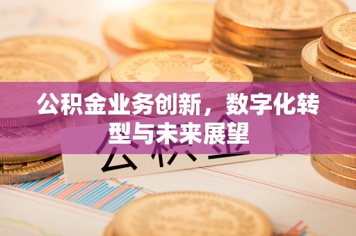 安远公积金业务创新，数字化转型与未来展望