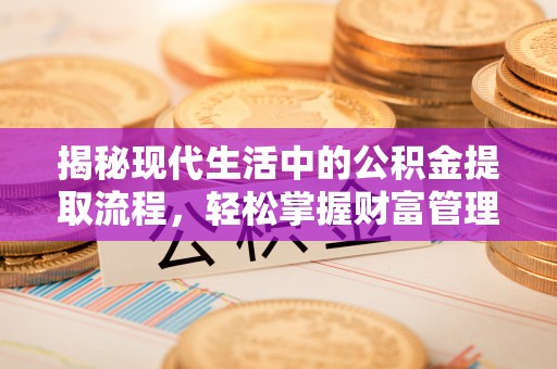 安远揭秘现代生活中的公积金提取流程，轻松掌握财富管理新技能